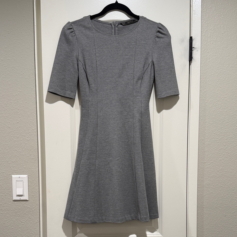 Elegant Gray Zara Women's Dress